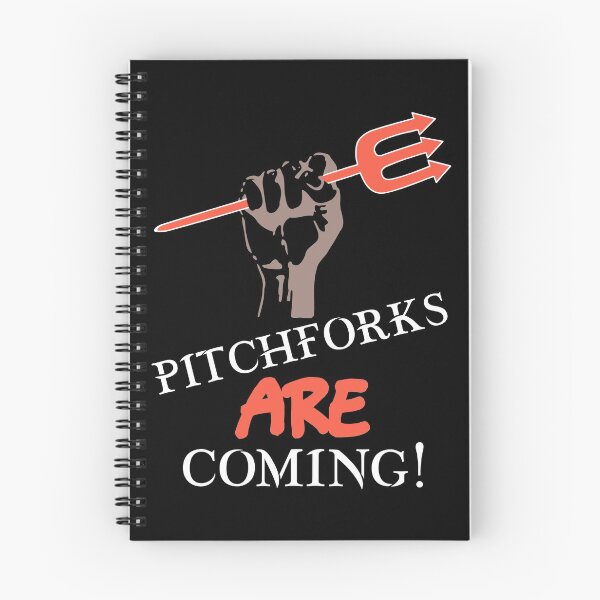 Item preview, Pitchforks Are Coming  designed and sold by CharJens.