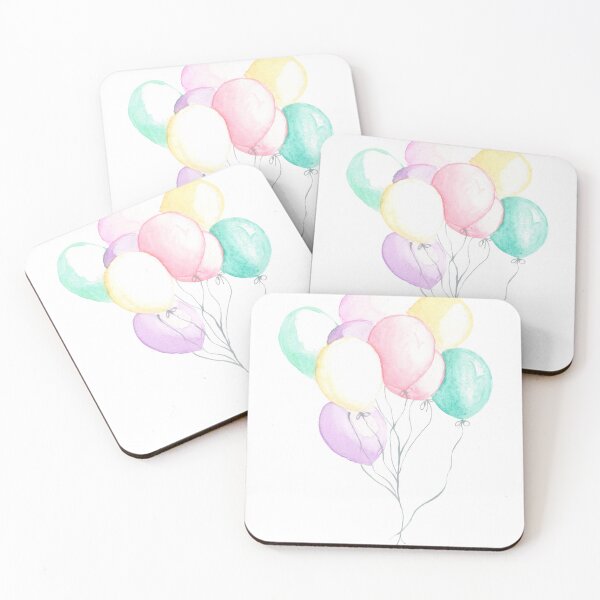 Item preview, Watercolor baloons designed and sold by eeZZeeDesign.