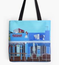 Rod Bending's and Cafe Tsunami Tote Bag
