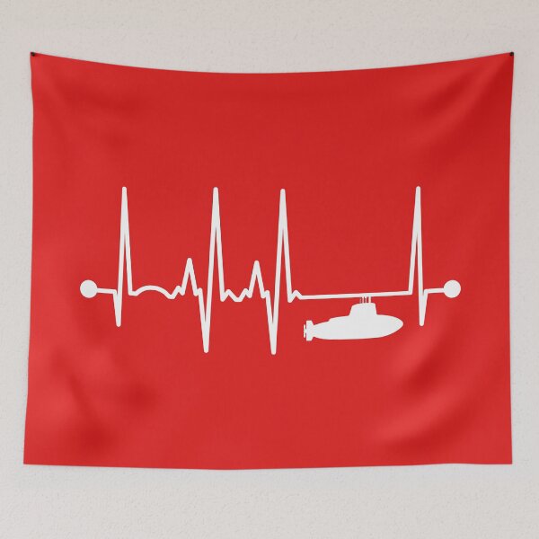 Item preview, Submarine Heartbeat designed and sold by teesaurus.