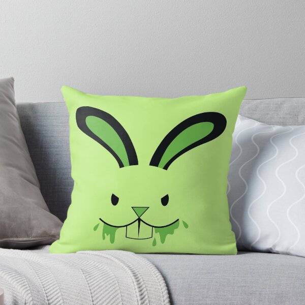Item preview, Rabid Rabbit Zombie with Green BLOOD! designed and sold by jazzydevil.