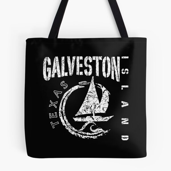 Item preview, Galveston Island Texas Sailboat Sailing Yacht Nautical Wave Souvenir Gift designed and sold by ArtByBollwitt.
