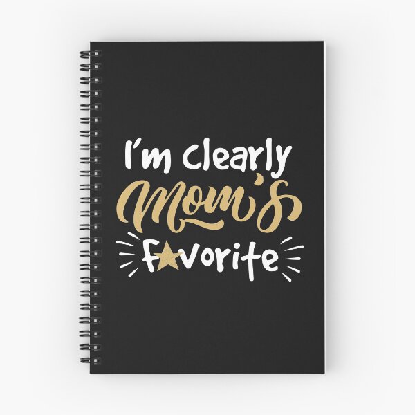 Item preview, I'm clearly mom's favorite humorous gifts for favorite son or daughter  designed and sold by alenaz.