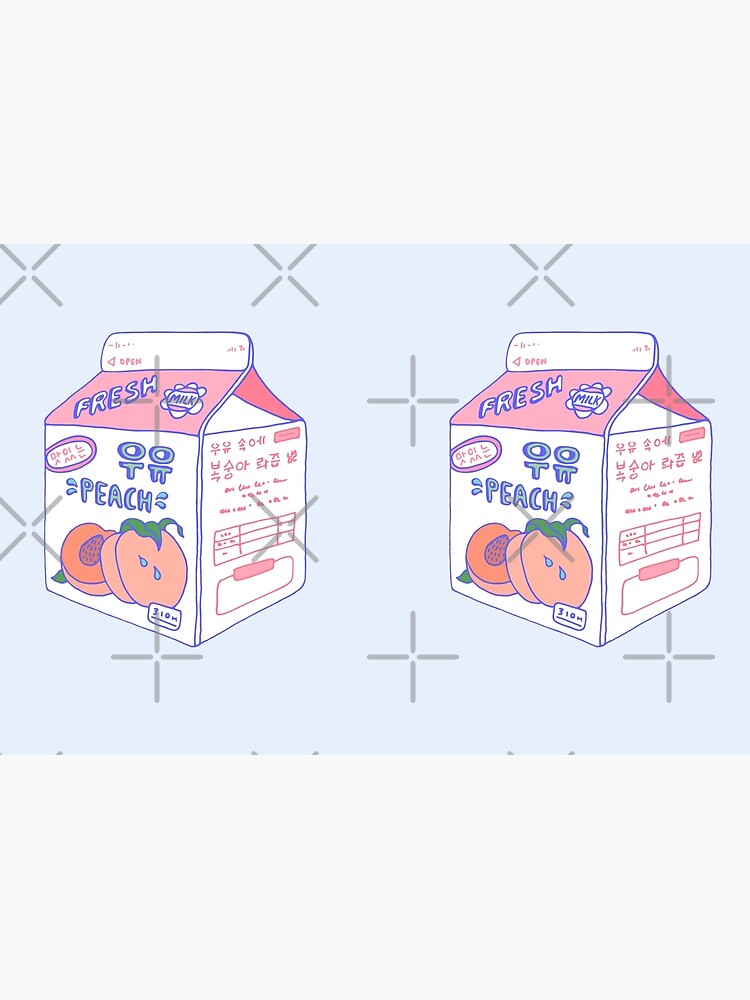 Peach Milk Carton by LauraOConnor