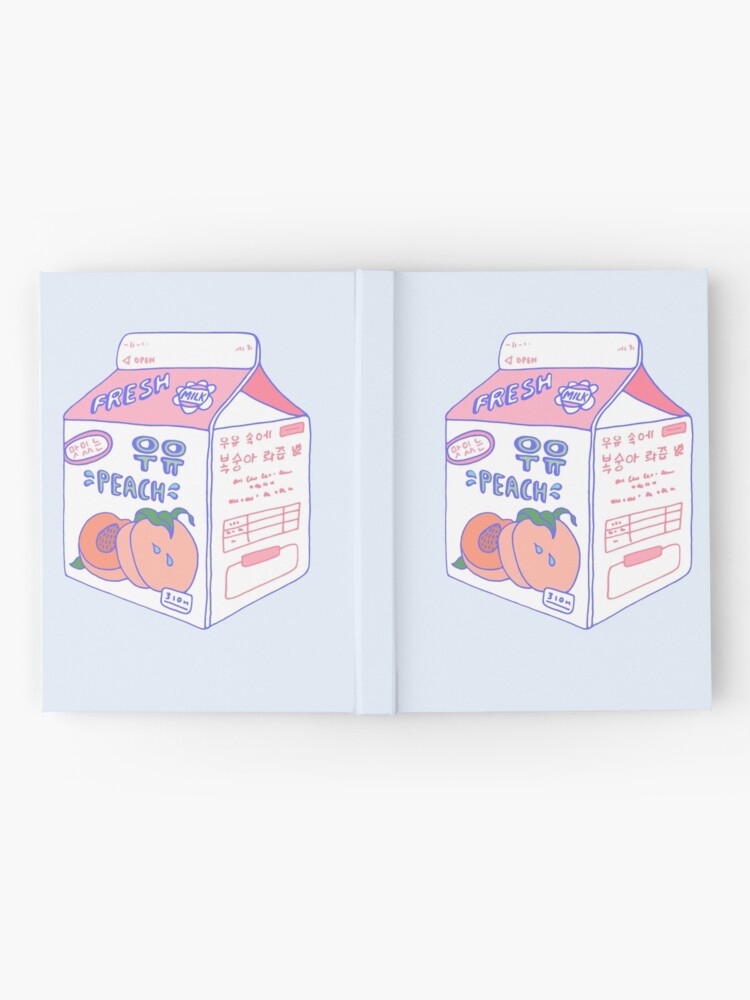 Alternate view of Peach Milk Carton Hardcover Journal