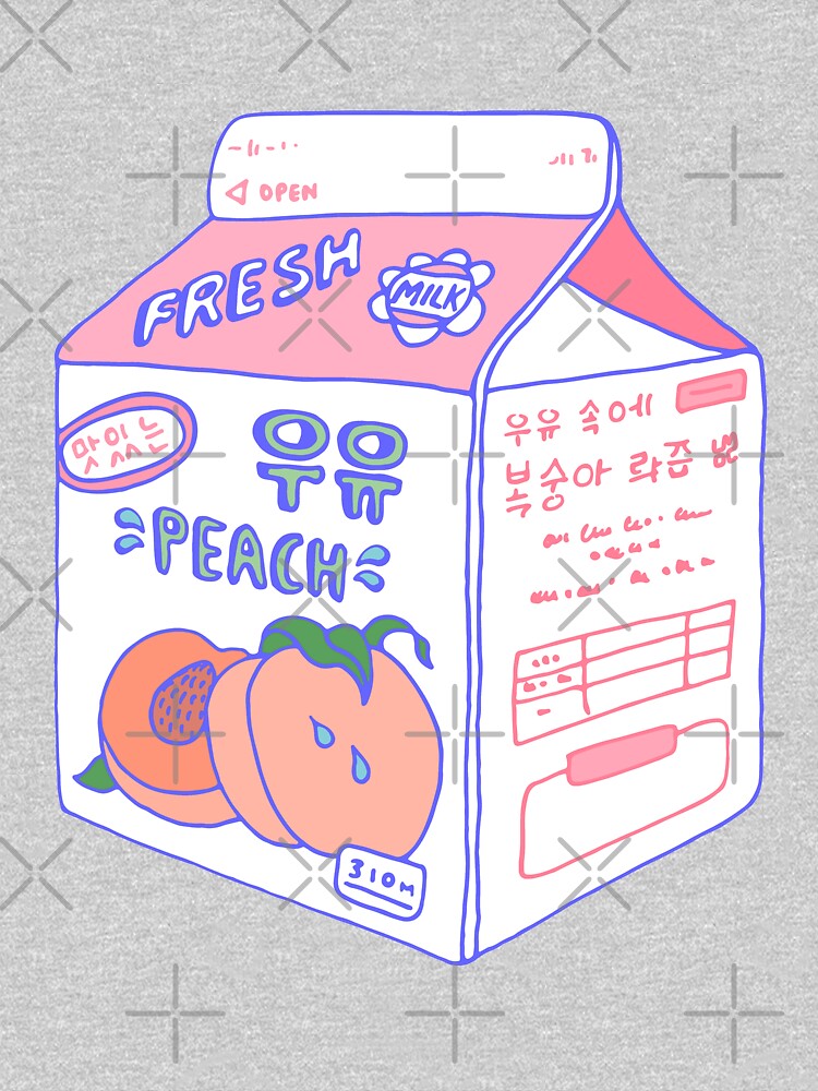 Peach Milk Carton by LauraOConnor