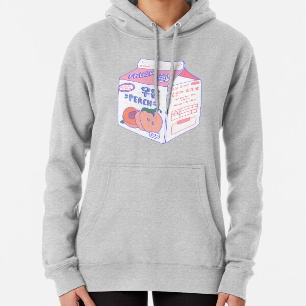 Peach Milk Carton Pullover Hoodie