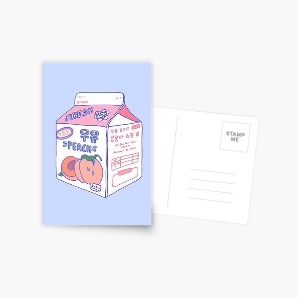 Item preview, Peach Milk Carton designed and sold by Laura OConnor.