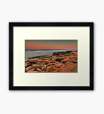 Sunset, Washington Oaks State Park Framed Print