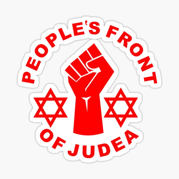 People/'s Front of Judea turnbeutel vida judäische del frente popular brian Judea