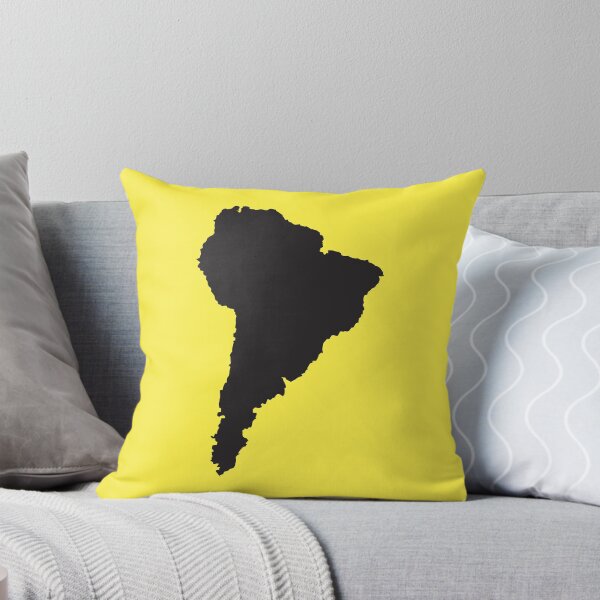Item preview, South America simple shape map designed and sold by jazzydevil.