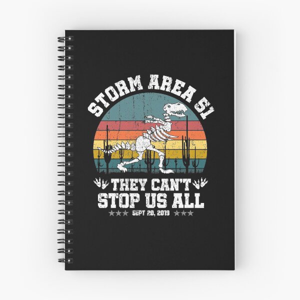 Item preview, Storm Area 51 They Cant Stop Us All Sept 20 2019 T-rex running Vintage Nevada Unisex Shirt Tee designed and sold by Dolphin Graphic.