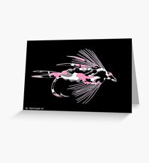 Pink Camo Fly - Greeting Card Greeting Card