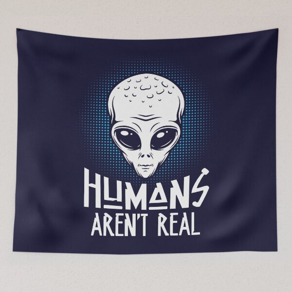 Item preview, Humans Aren't Real - Aliens Are Real Gift Area 51 Sept 20 2019 running event Vintage Nevada Unisex Shirt Tee designed and sold by Dolphin Graphic.