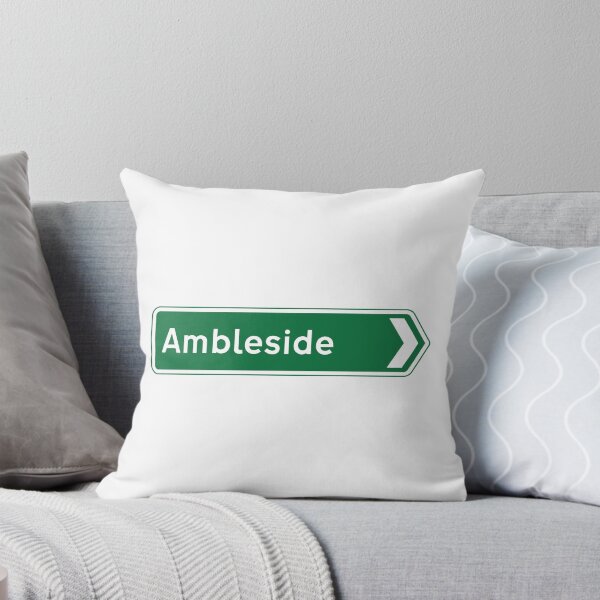 Artikelvorschau, Touristenverkehrsschild Ambleside entworfen und verkauft von Cumbria Guru.