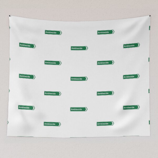 Item preview, Ambleside Tourist Road Sign designed and sold by Cumbria Guru.