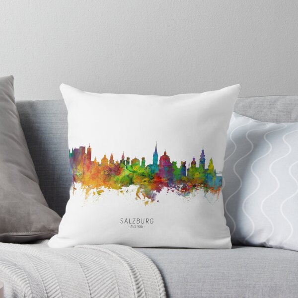 Item preview, Salzburg Austria Skyline designed and sold by ArtPrints.