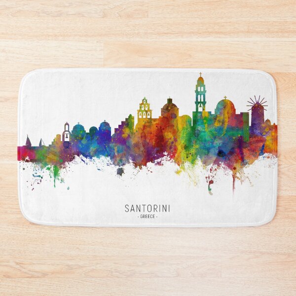 Item preview, Santorini Skyline designed and sold by ArtPrints.