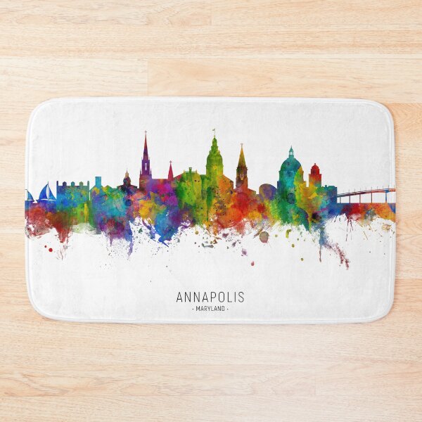 Item preview, Annapolis Maryland Skyline designed and sold by ArtPrints.