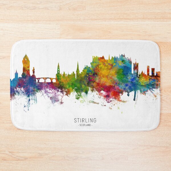 Item preview, Stirling Scotland Skyline designed and sold by ArtPrints.