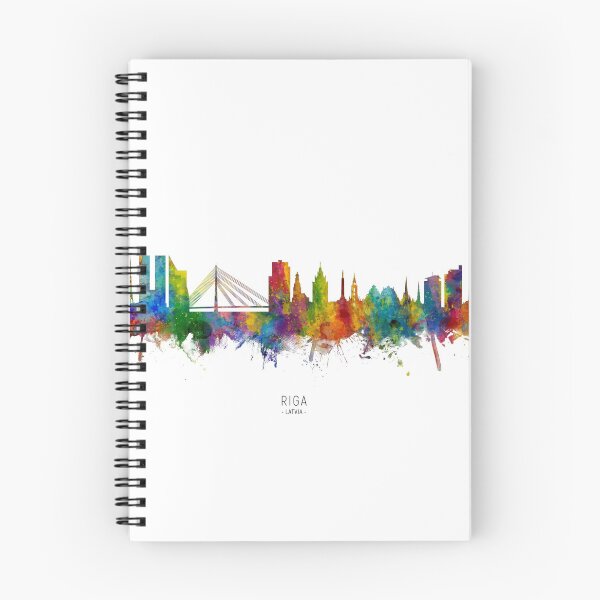 Item preview, Riga Latvia Skyline designed and sold by ArtPrints.