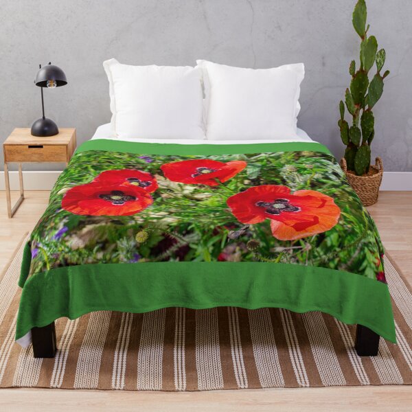 Item preview, Common poppy flowers  designed and sold by Martin Leber.