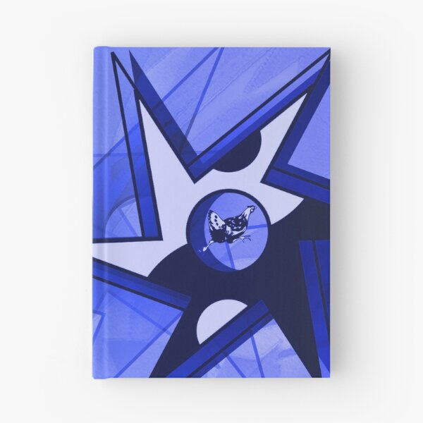 Item preview, Running Hen Tao Shuriken - Blue designed and sold by JoanNinjaHen.