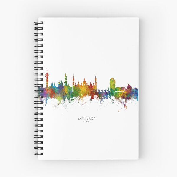 Item preview, Zaragoza Spain Skyline designed and sold by ArtPrints.
