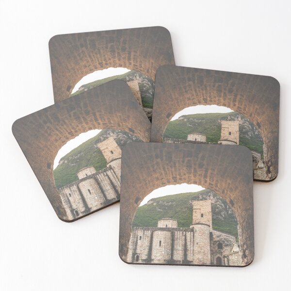 Item preview,  walkway arch to the San Vittore alle Chiuse abbey in Genga - Ancona - Italy  designed and sold by fineartitalia.