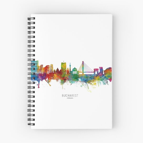 Item preview, Bucharest Romania Skyline designed and sold by ArtPrints.