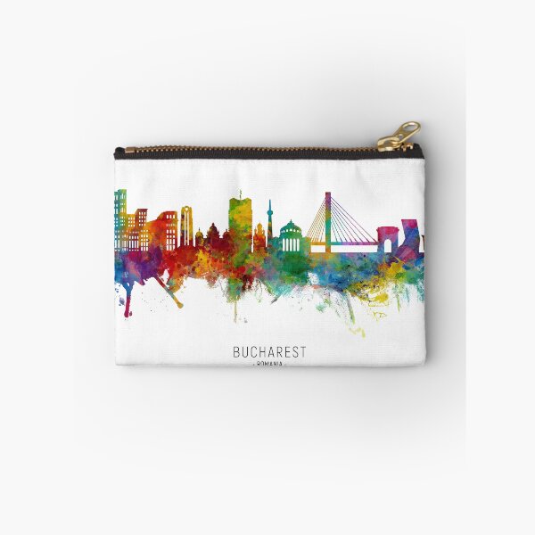 Item preview, Bucharest Romania Skyline designed and sold by ArtPrints.