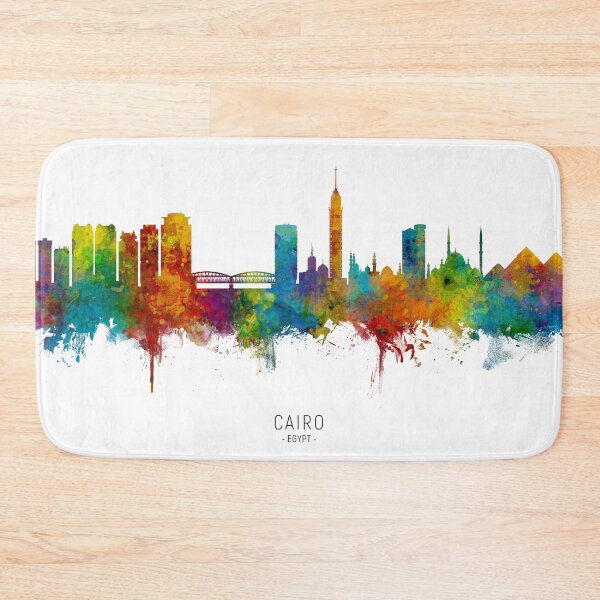 Item preview, Cairo Egypt Skyline designed and sold by ArtPrints.