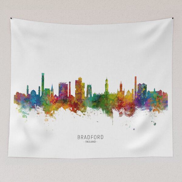 Item preview, Bradford England Skyline designed and sold by ArtPrints.