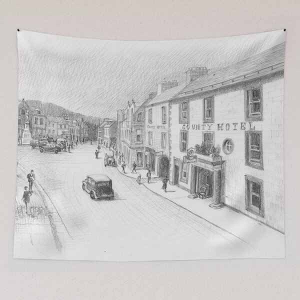 Item preview, SELKIRK - COUNTY HOTEL designed and sold by Calgacus.