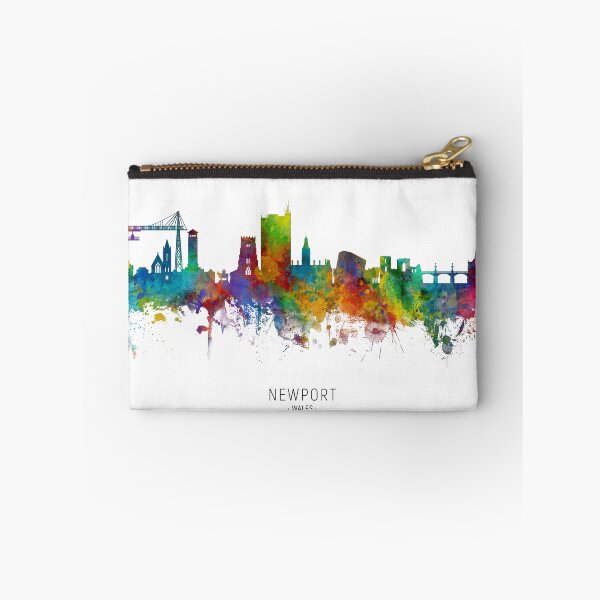 Item preview, Newport Wales Skyline designed and sold by ArtPrints.