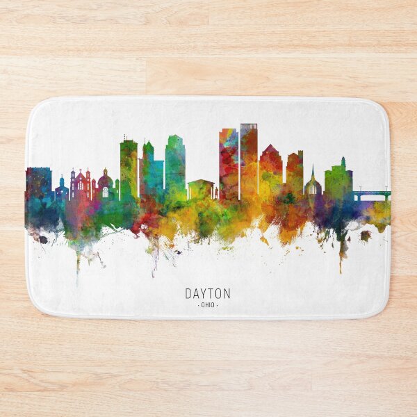 Item preview, Dayton Ohio Skyline designed and sold by ArtPrints.