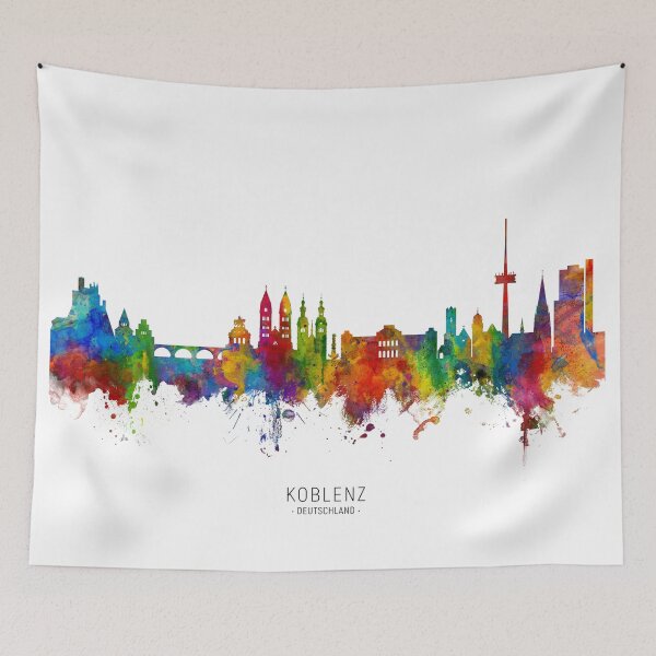 Item preview, Koblenz Germany Skyline designed and sold by ArtPrints.