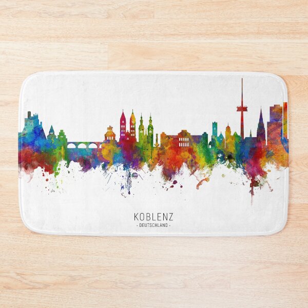 Item preview, Koblenz Germany Skyline designed and sold by ArtPrints.