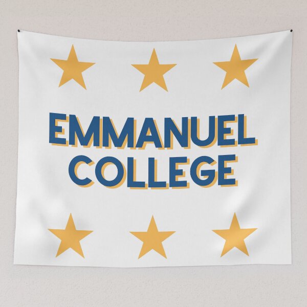 Item preview, Emmanuel College designed and sold by Leila Sayan.