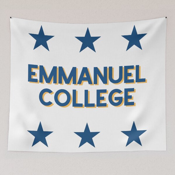 Item preview, Emmanuel College designed and sold by Leila Sayan.