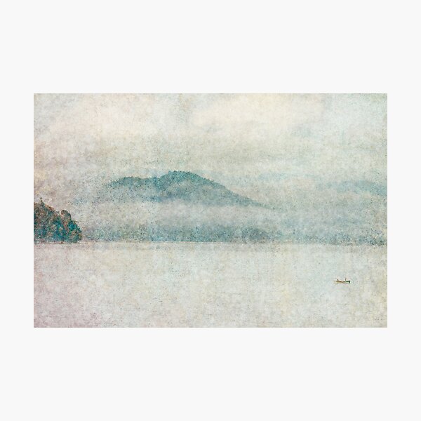 morning fog Photographic Print