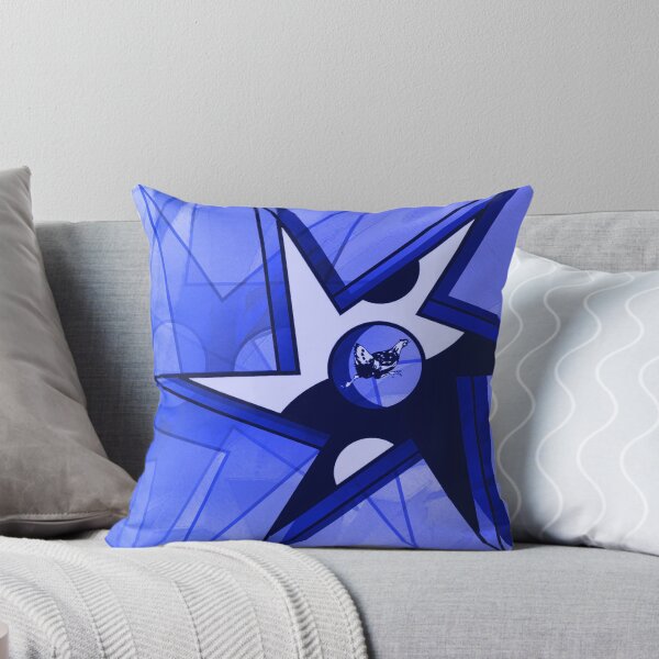 Item preview, Running Hen Tao Shuriken - Blue designed and sold by JoanNinjaHen.