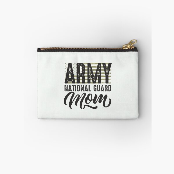Item preview, Army National Guard Mom with US flag military style gift  designed and sold by alenaz.