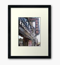 Drugs Framed Print
