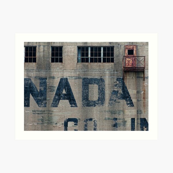 Malting Silos Art Print