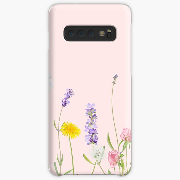 Blush pink - wildflower dreams Samsung Galaxy Snap Case