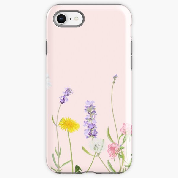 Blush pink - wildflower dreams iPhone Tough Case