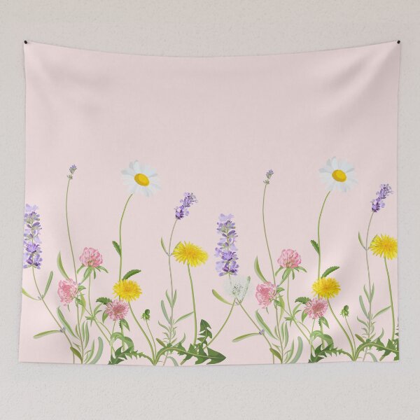 Aperçu de l'œuvre Rose fard à joues - rêves de fleurs sauvages créée et vendue par peggieprints.
