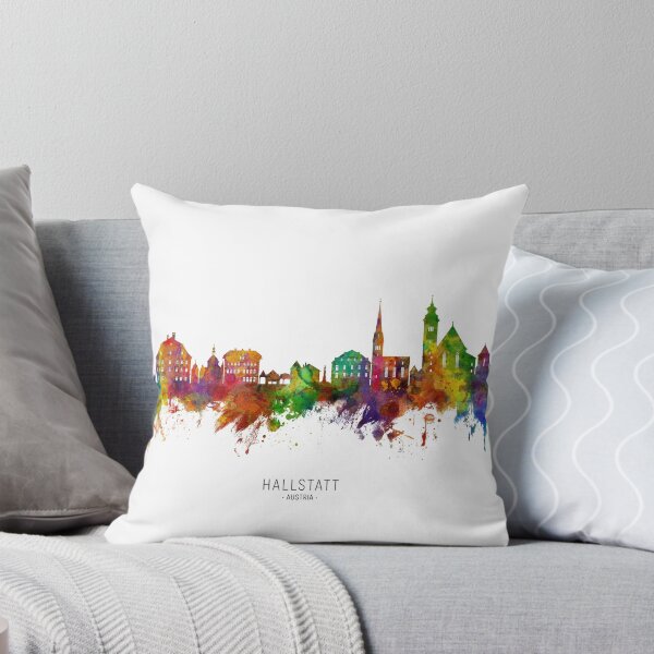 Item preview, Hallstatt Austria Skyline designed and sold by ArtPrints.