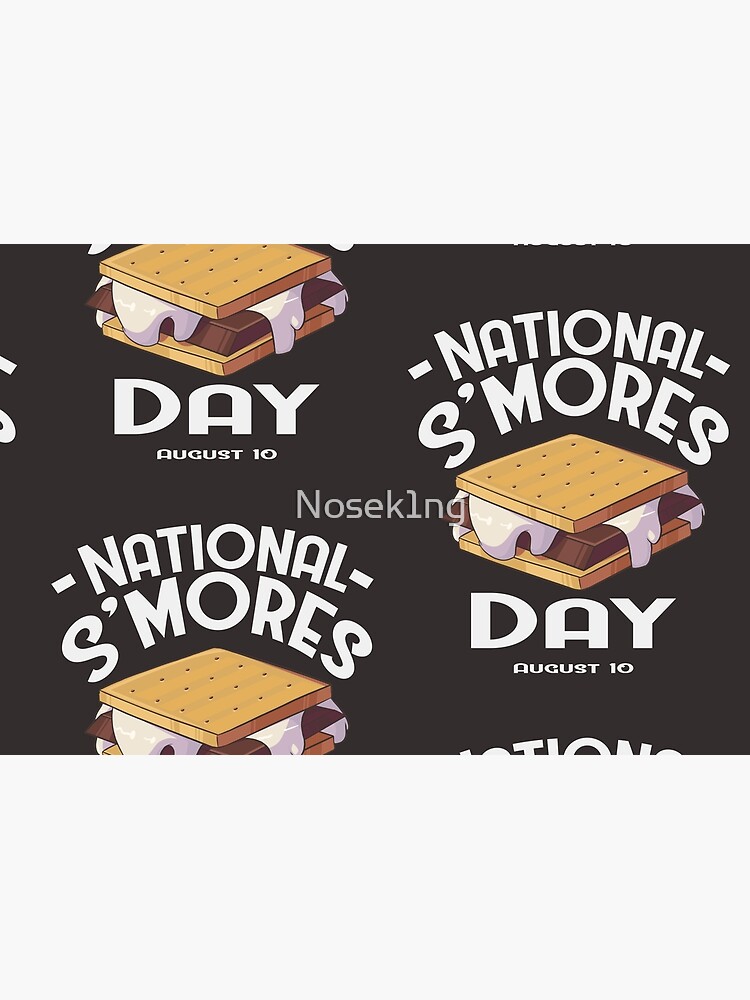Happy National Smores Day Hardcover Journal By Nosek1ng Redbubble